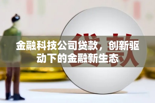 福兴金融科技公司贷款，创新驱动下的金融新生态