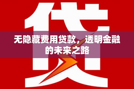 福兴无隐藏费用贷款，透明金融的未来之路