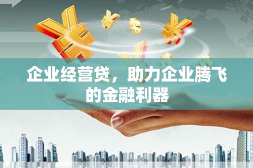 福兴企业经营贷，助力企业腾飞的金融利器