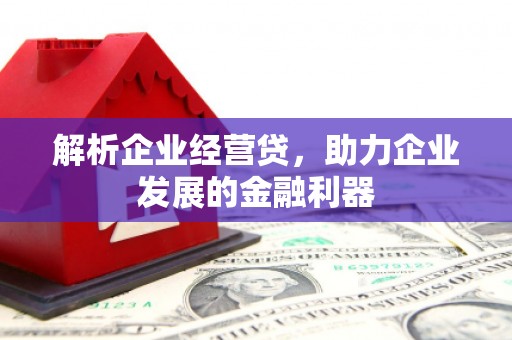 福兴解析企业经营贷，助力企业发展的金融利器