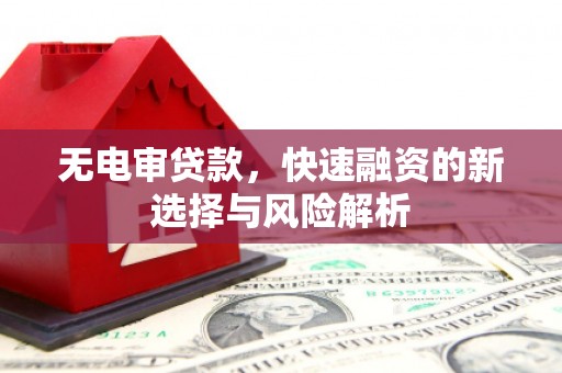 福兴无电审贷款，快速融资的新选择与风险解析