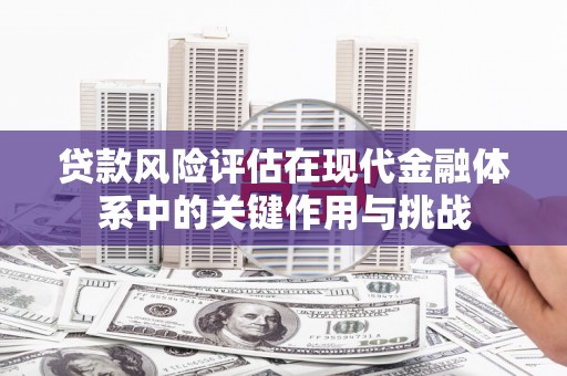 福兴贷款风险评估在现代金融体系中的关键作用与挑战