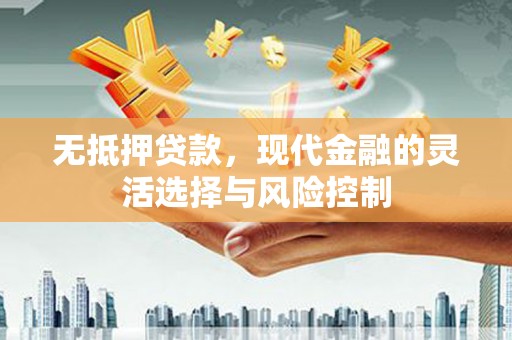 福兴无抵押贷款，现代金融的灵活选择与风险控制