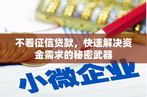 福兴不看征信贷款，快速解决资金需求的秘密武器