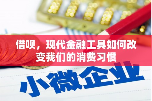 福兴借呗，现代金融工具如何改变我们的消费习惯