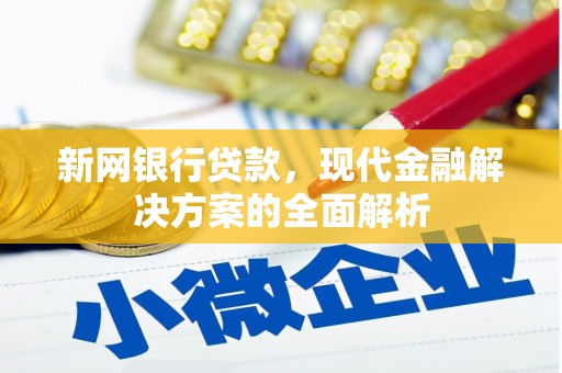 福兴新网银行贷款，现代金融解决方案的全面解析