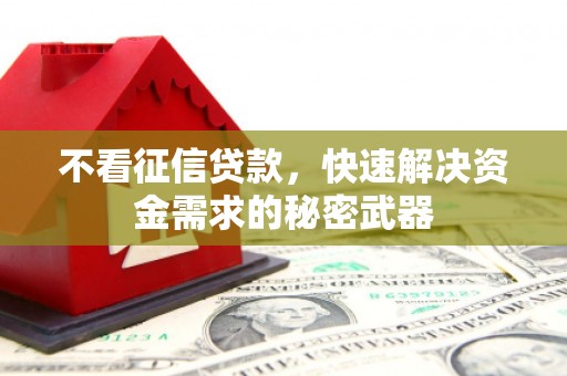 福兴不看征信贷款，快速解决资金需求的秘密武器
