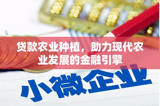 福兴贷款农业种植，助力现代农业发展的金融引擎