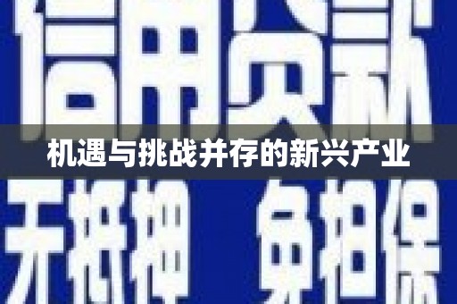 福兴机遇与挑战并存的新兴产业
