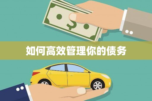 福兴如何高效管理你的债务