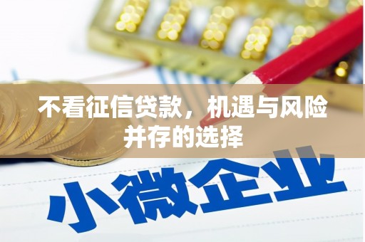 福兴不看征信贷款，机遇与风险并存的选择